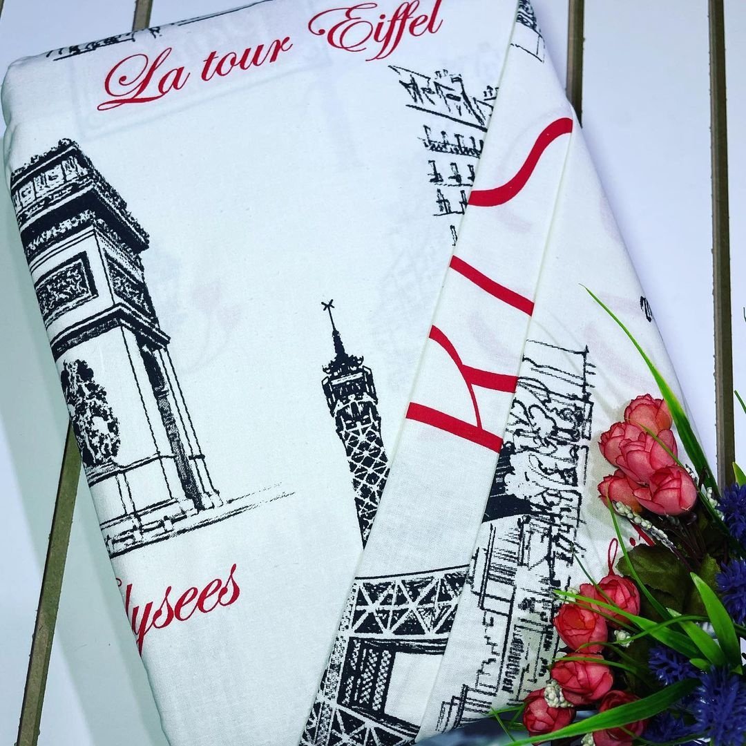 Комплект Туркменский текстиль Paris 1.5-спальный флатон, 1 наволочка: 65x65 см купить,0