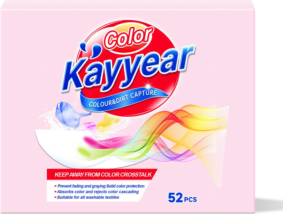 Вкладыш для стирки Kayyear Color белый 52 шт