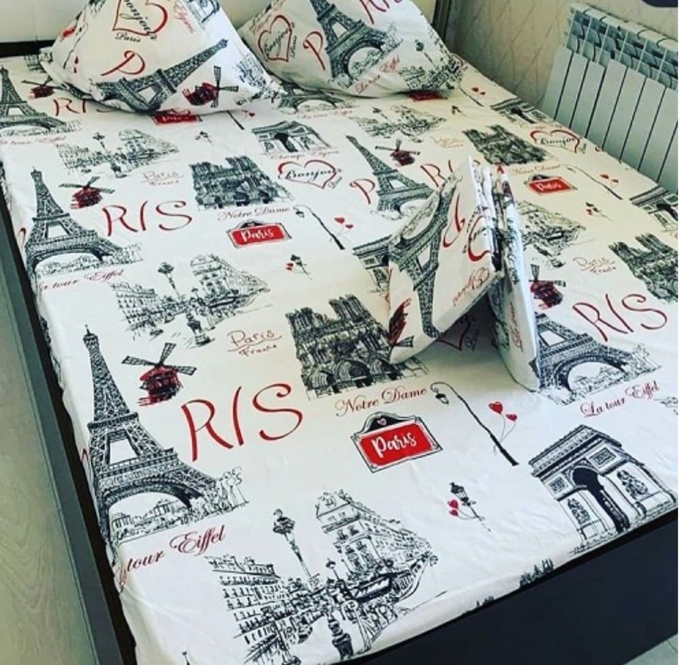 Комплект TDS 2-спальный фланель, : 65x65 см