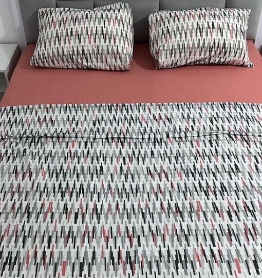 Комплект Turkmen Hometextile Interesting geometry 1.5-спальный бязь, 1 наволочка: 65x65 см купить,0