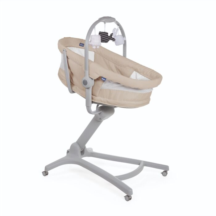 Кроватка-стульчик Chicco Baby Hug Air 4-в-1 Beige купить,NaN