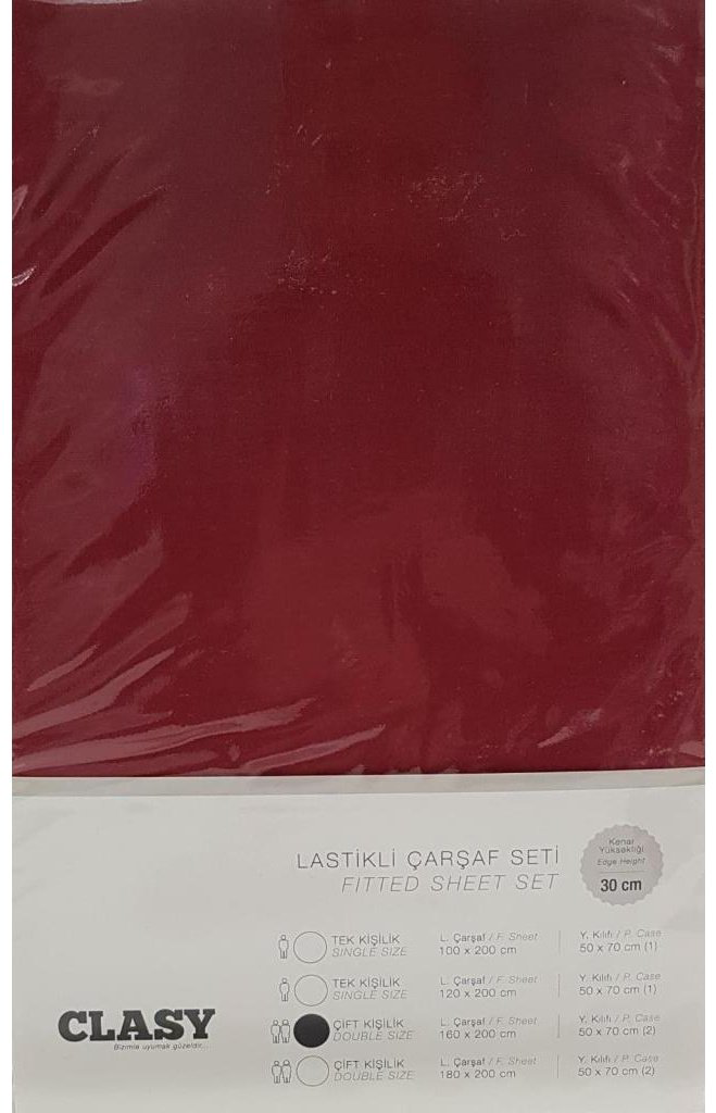 Простыня с наволочками CLASY 160x200, ранфорс купить,NaN