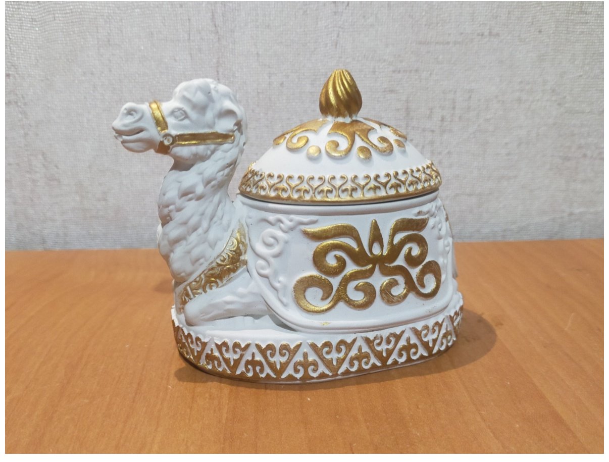 Шкатулка верблюд, гипс