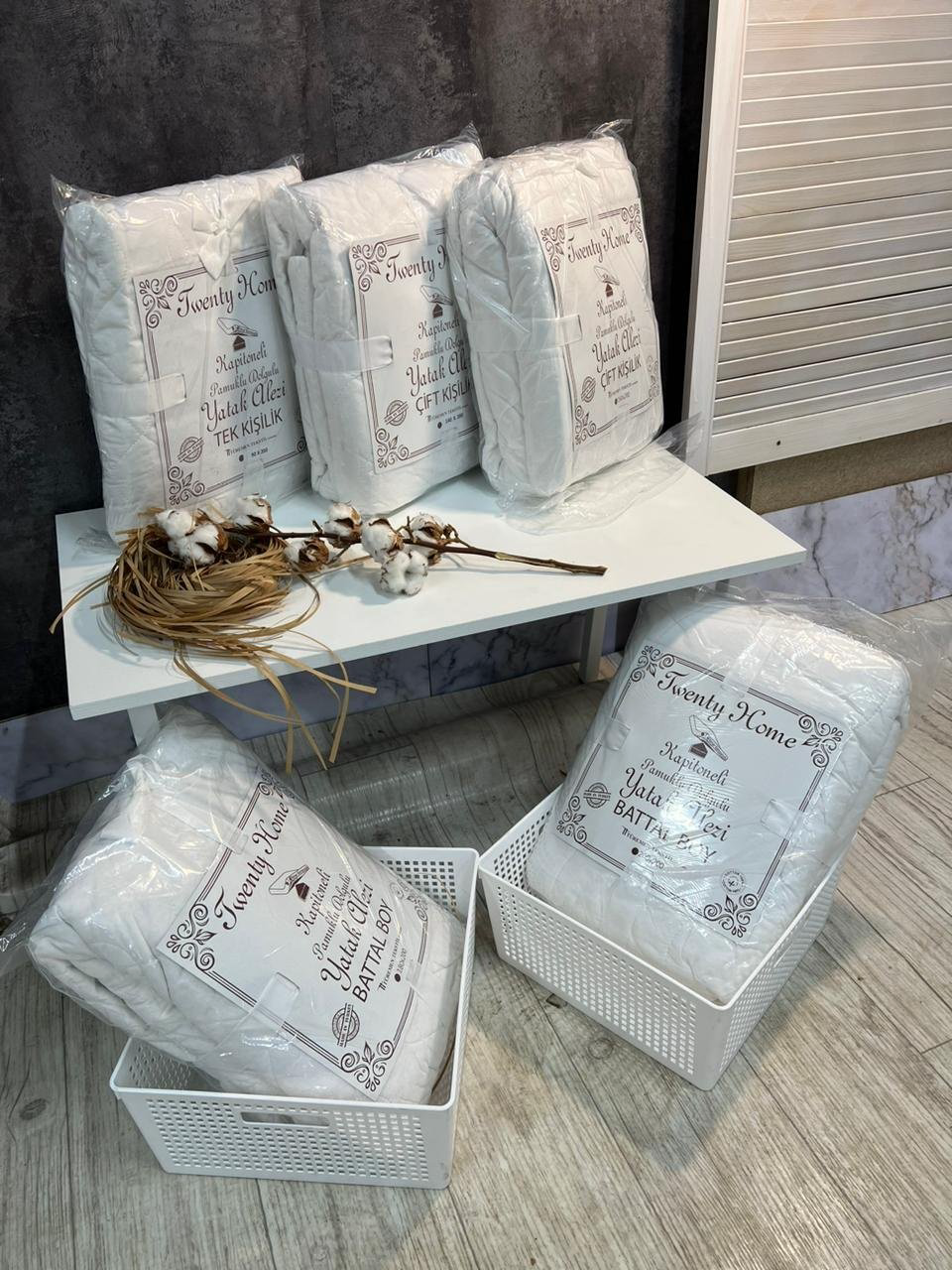 Twenty Home наматрасник на резинке R1703 90x200 см, хлопок купить,NaN