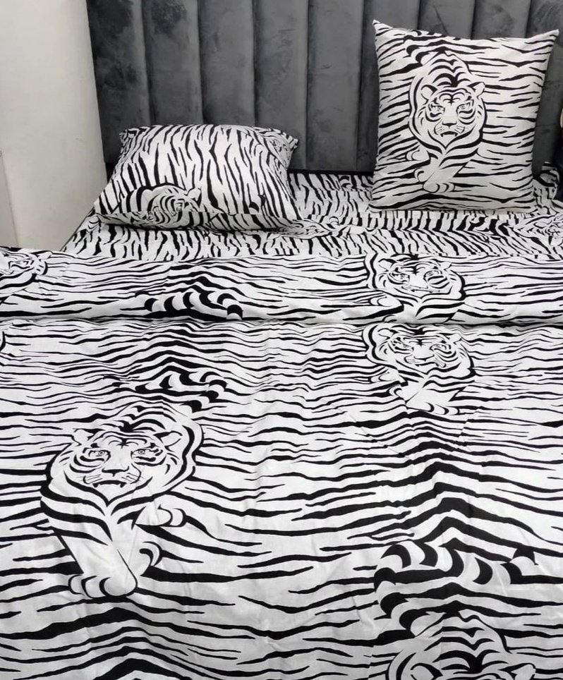 Комплект 1.5-спальный хлопок, кретон, : 65x65 см
