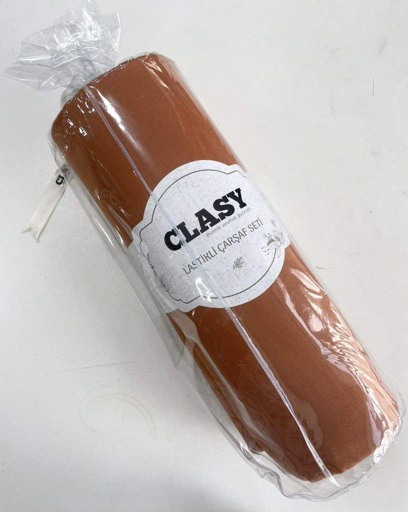 Простыня с наволочками CLASY Tenderness 160x200, хлопок, ранфорс