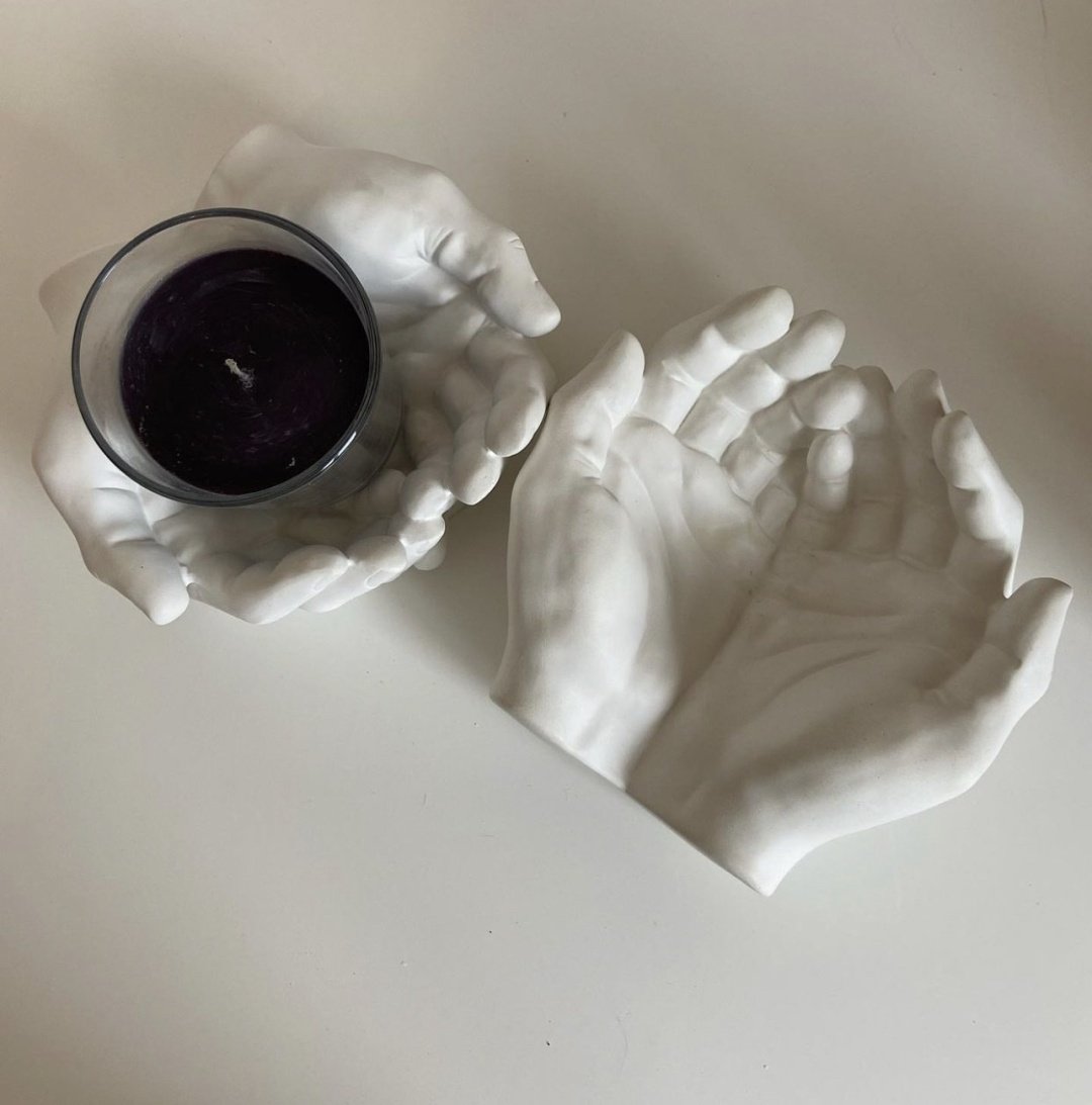 EVOL decor статуэтка Руки Давида 6.5 см, гипс - ForteMarket EVOL decor статуэтка Руки Давида 6.5 см, гипс купить,0
