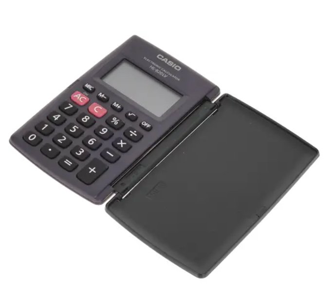Калькулятор Casio HL-820LV-BK-W-GP черный купить,NaN
