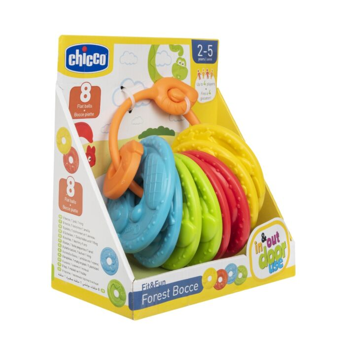 Развивающая игрушка Chicco Летающие тарелки "Бочче" 2г+ купить,NaN