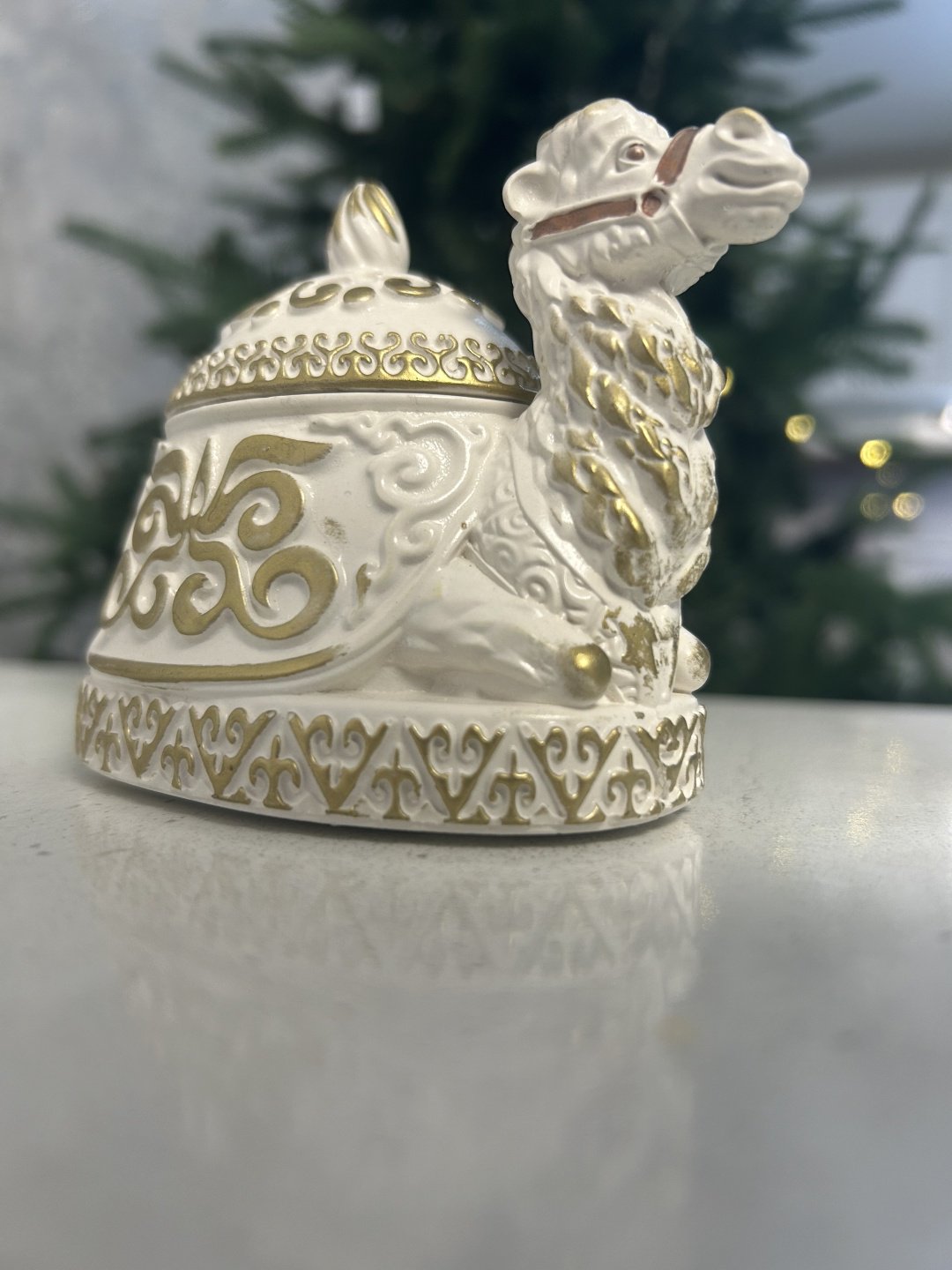 Статуэтка шкатулка Верблюд 8 см, гипс - ForteMarket Статуэтка шкатулка Верблюд 8 см, гипс купить,0