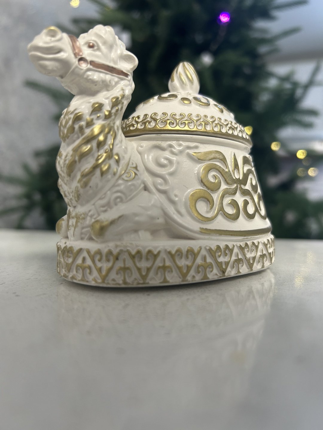 Статуэтка шкатулка Верблюд 8 см, гипс - ForteMarket Статуэтка шкатулка Верблюд 8 см, гипс купить,0