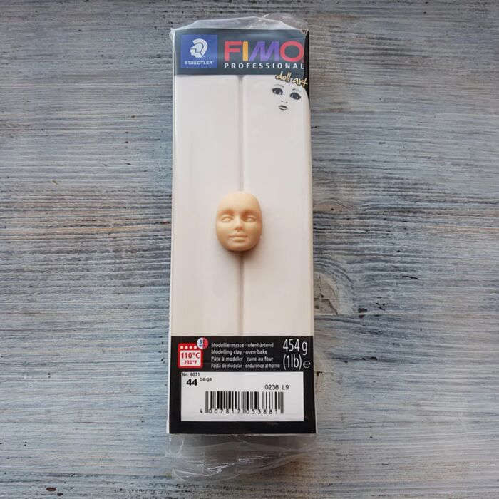 Полимерная глина Fimo professional beige 454гр купить,NaN