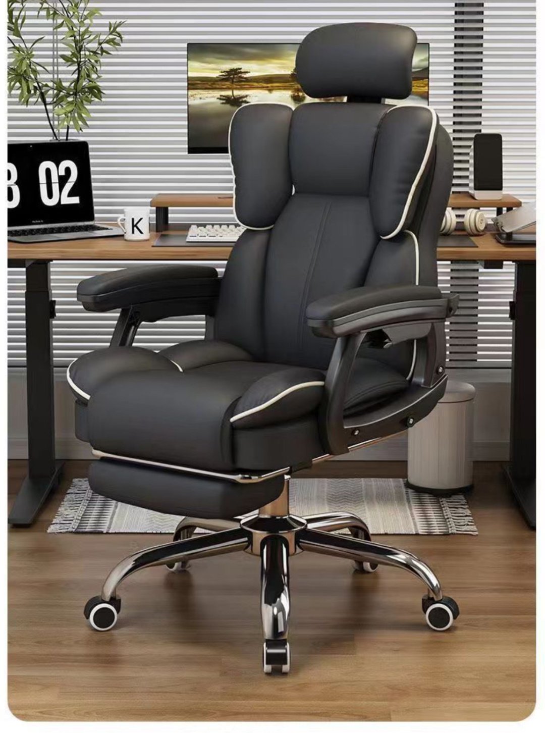 Компьютерное кресло 1mebel FEI-549, черный