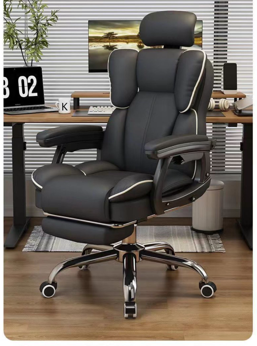 Компьютерное кресло 1mebel FEI-549, черный