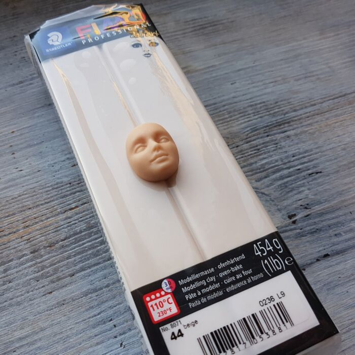 Полимерная глина Fimo professional beige 454гр купить,NaN