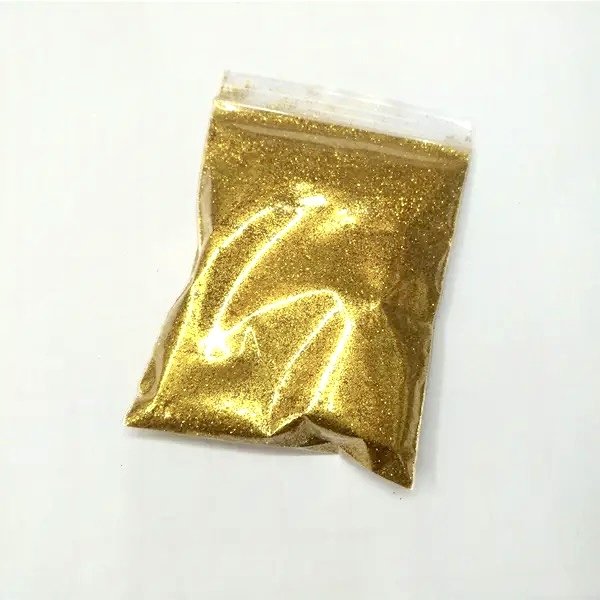 Блестки, песок, глиттер Glitter 100г Золотой Gold 1 шт
