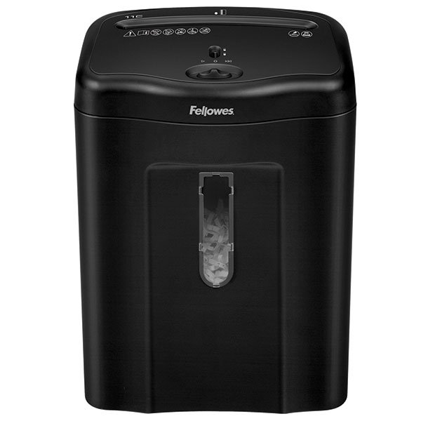 Шредер Fellowes Powershred 11C черный