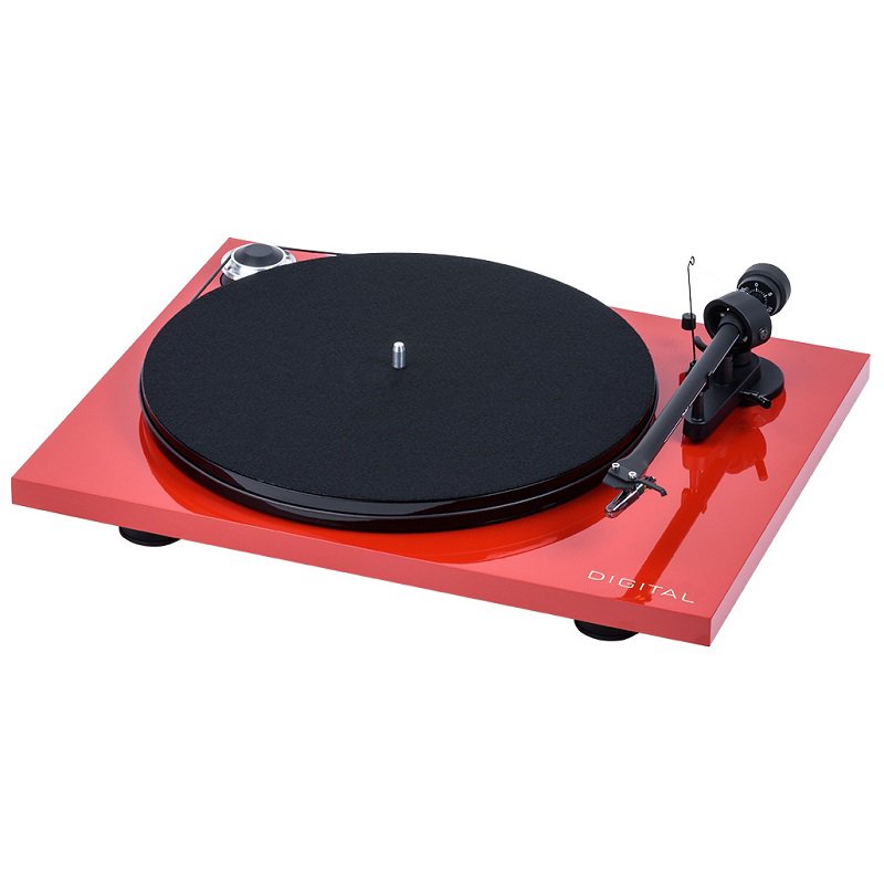 Виниловый проигрыватель Pro-Ject Essential III OM10 красный купить,NaN