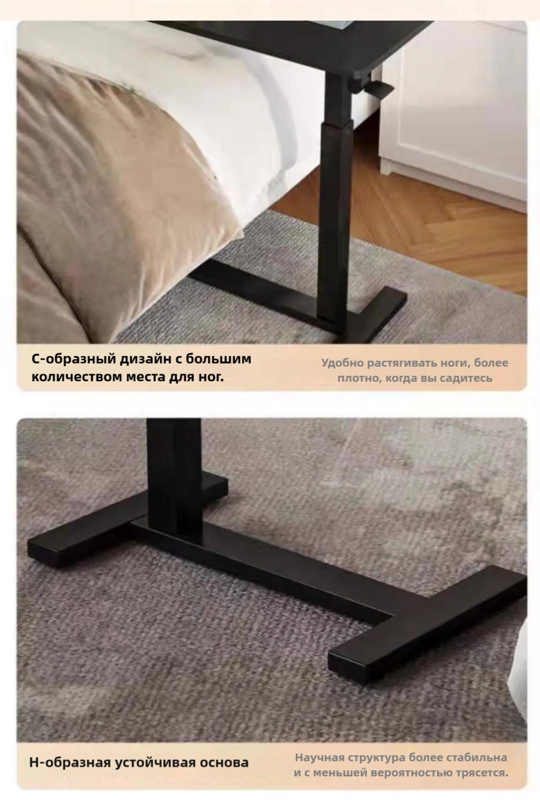 Журнальный столик 165165, 68x36x65 см, черный - ForteMarket Журнальный столик 165165, 68x36x65 см, черный купить,0