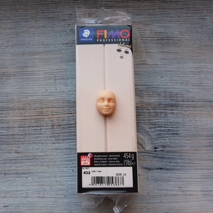 Полимерная глина Fimo professional rose 454гр купить,NaN