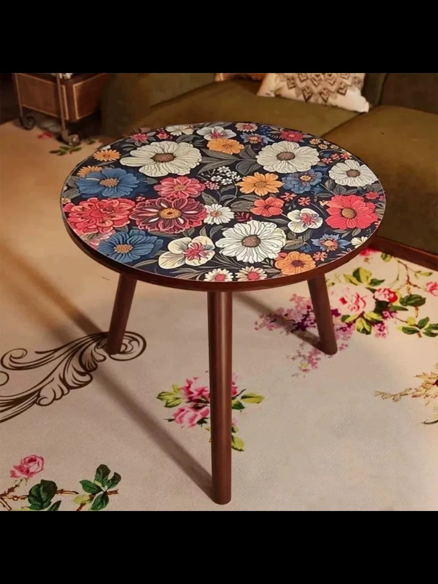 Журнальный столик 251818, 40x40x46 см, мультиколор купить,NaN