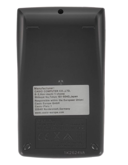 Калькулятор Casio HL-815L-BK-W-GP черный купить,0