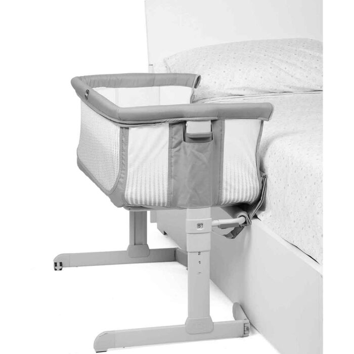 Кроватка-манеж Chicco Next2Me Air Stone серая купить,NaN