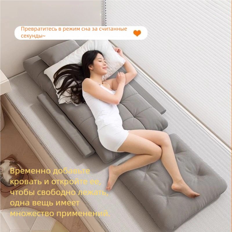 Кресло-реклайнер 520 , обивка ткань, хлопок, серый купить,0