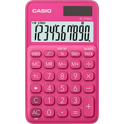 Калькулятор Casio SL-310UC-RD-W-EC розовый