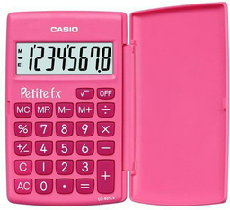 Калькулятор Casio LC-401LV-PK-W-A-EP розовый
