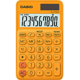 Калькулятор Casio SL-310UC-RG-W-EC оранжевый