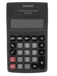 Калькулятор Casio HL-815L-BK-W-GP черный