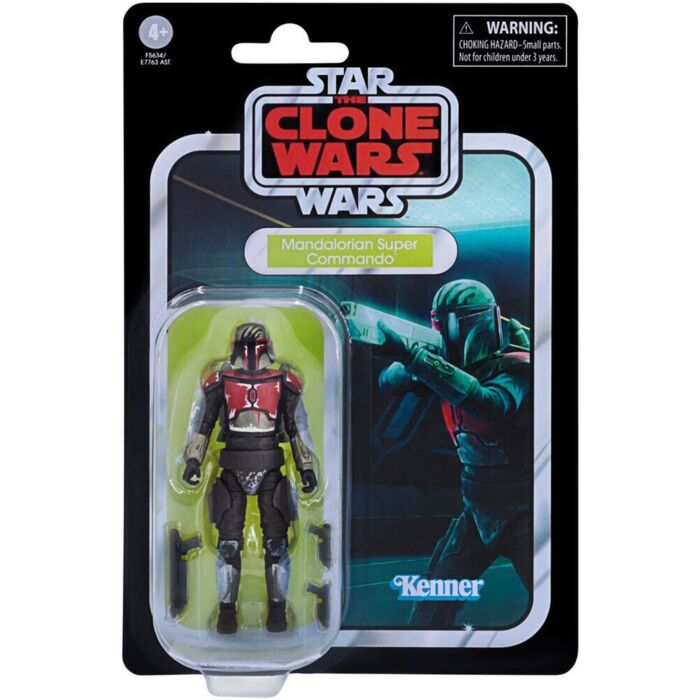 Фигурка Star Wars Vintage Collection The Clone Wars Mandalorian Super Commando 10 см купить,NaN