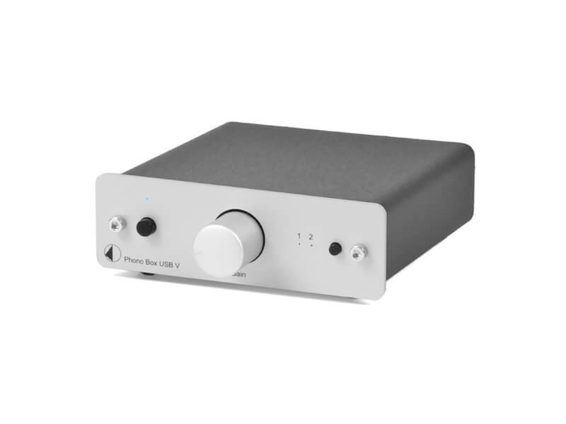 Фонокорректор Pro-Ject Phono Box USB V DC Серебро купить,NaN