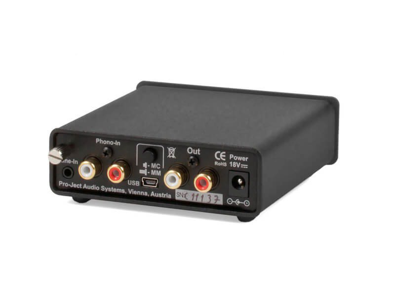 Фонокорректор Pro-Ject Phono Box USB V DC Серебро купить,NaN