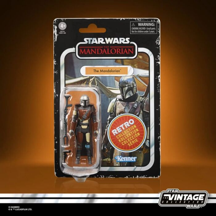 Фигурка Star Wars Retro Collection The Mandalorian 10 см купить,NaN