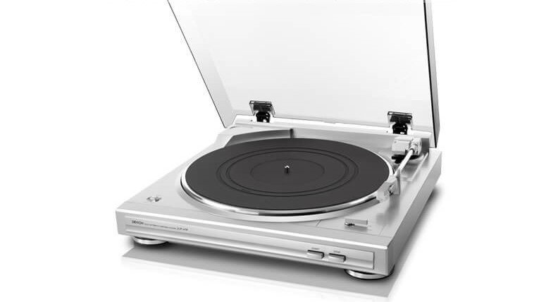 Виниловый проигрыватель Denon DP-29F серебро