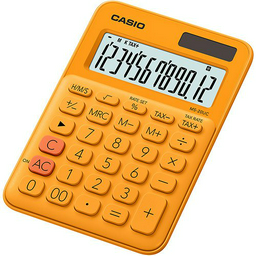 Калькулятор Casio MS-20UC-RG-W-EC оранжевый