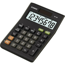 Калькулятор Casio MS-8B-S-EC черный