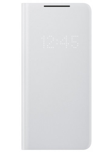  Чехол Samsung LED View Cover для Galaxy S21 Ultra EF-NG998PJEGRU серый купить,NaN
