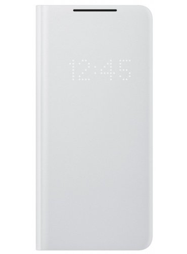  Чехол Samsung LED View Cover для Galaxy S21 Ultra EF-NG998PJEGRU серый купить,NaN