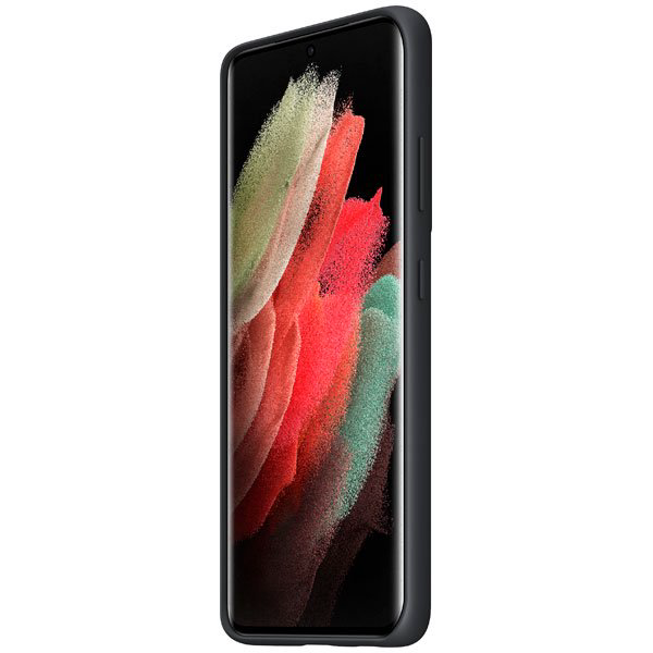  Чехол Samsung Silicone Cover для Galaxy S21 Ultra EF-PG998TBEGRU черный