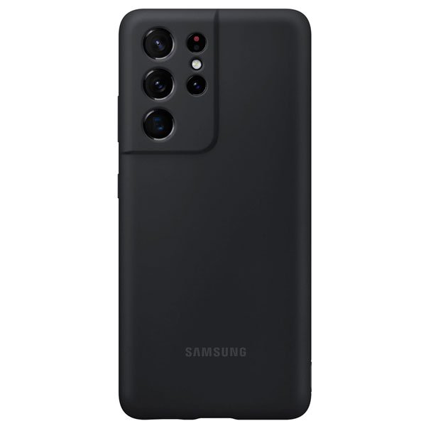  Чехол Samsung Silicone Cover для Galaxy S21 Ultra EF-PG998TBEGRU черный