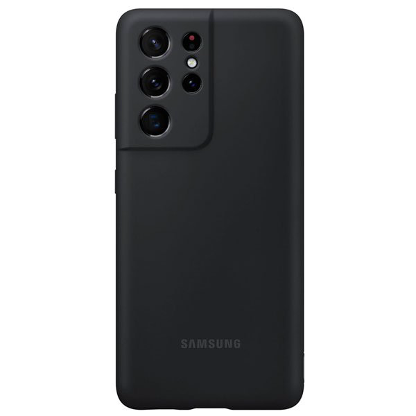  Чехол Samsung Silicone Cover для Galaxy S21 Ultra EF-PG998TBEGRU черный