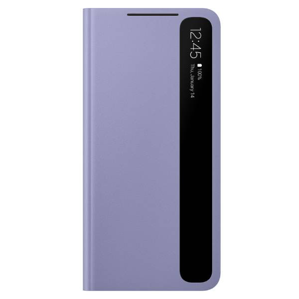 Чехол Samsung Smart Clear View для Galaxy S21+ EF-ZG996CVEGRU фиолетовый купить,NaN