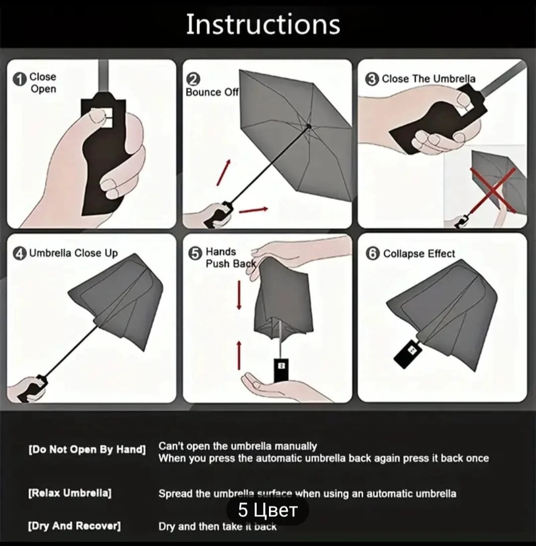 Зонт Smile Umbrella черный - ForteMarket Зонт Smile Umbrella черный купить,0