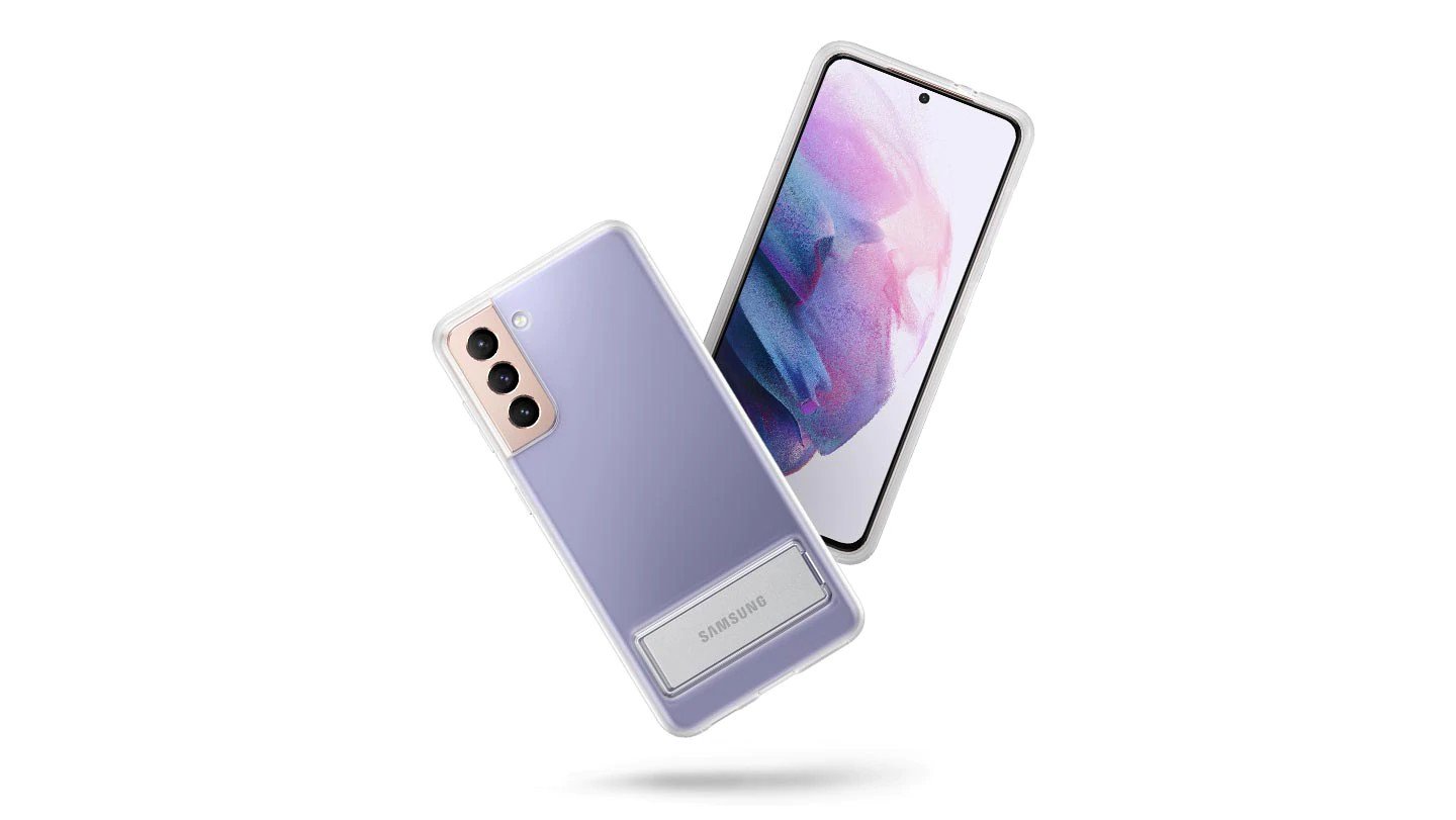 Чехол Samsung Clear Standing Cover для Galaxy S21 EF-JG991CTEGRU купить,NaN