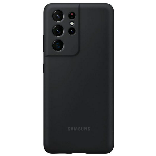  Чехол Samsung Silicone Cover для Galaxy S21 Ultra EF-PG998TBEGRU черный
