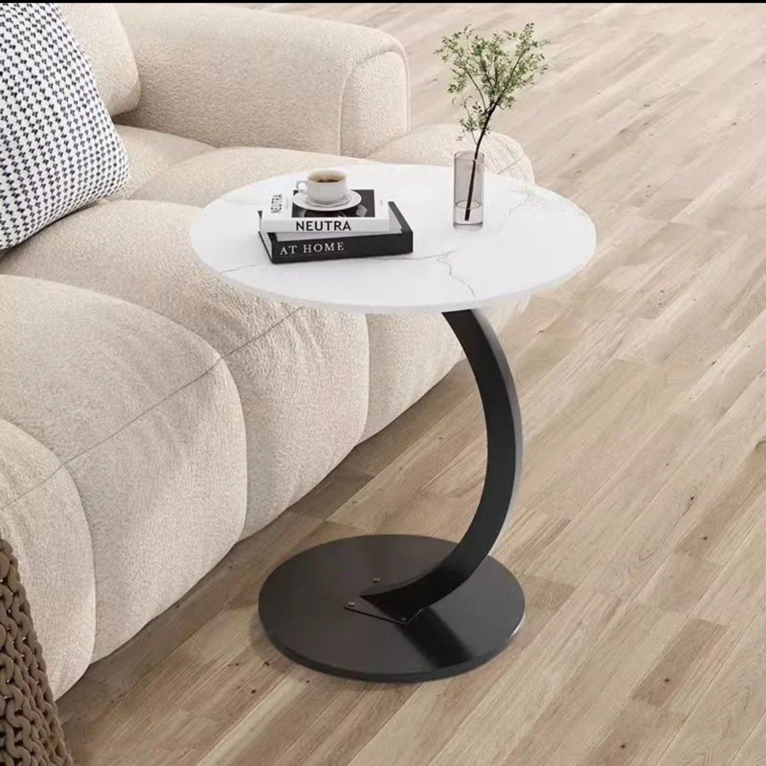Журнальный столик 30047116_328014361, 40x40x60 см, черный, белый - ForteMarket Журнальный столик 30047116_328014361, 40x40x60 см, черный, белый купить,0