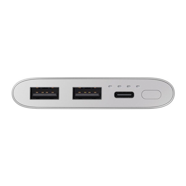 Power Bank Samsung EB-P1100CSRGRU 10000mAh серебристый - ForteMarket Power Bank Samsung EB-P1100CSRGRU 10000mAh серебристый купить,0
